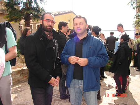 Maestro Dario Flamini and Maestro Mirco Patarini